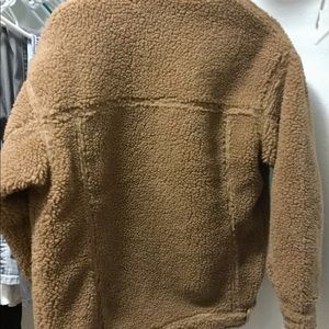 Misguided teddy jacket oversized